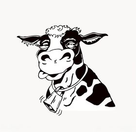 卡通牛