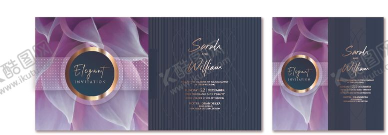 编号：80422110311634588535【酷图网】源文件下载-宴会请柬