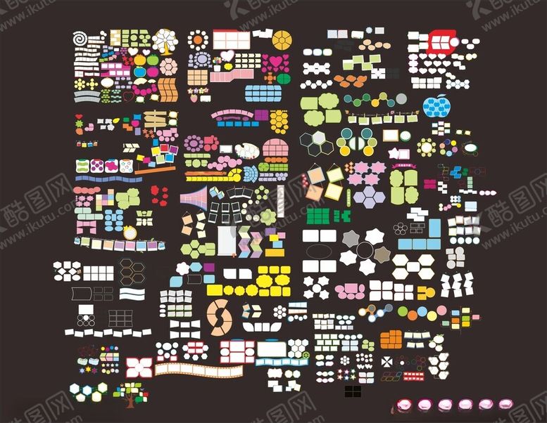 编号：25614011010545414966【酷图网】源文件下载-照片造型矢量图集合