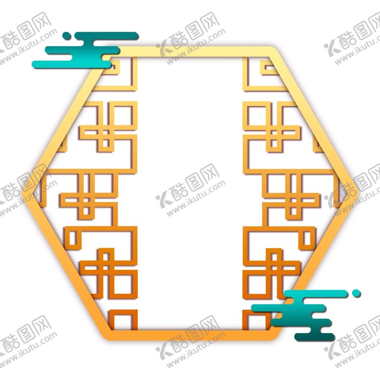 编号：17619806260705326380【酷图网】源文件下载-中国风国潮画框文字框窗户免扣
