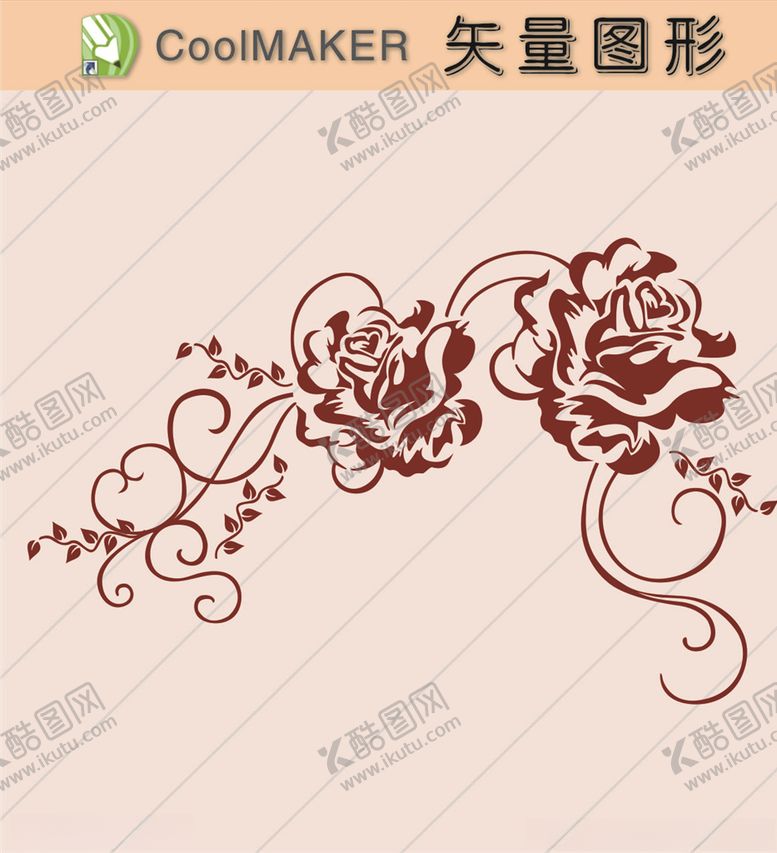 编号：23549507020317578608【酷图网】源文件下载-花草剪纸花草壁纸简洁手绘