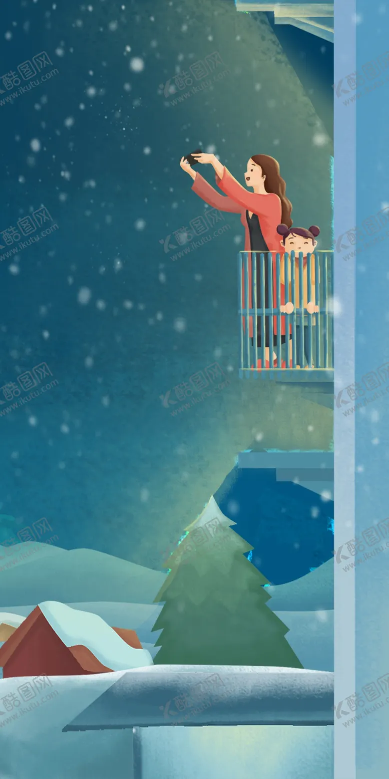 编号：38177412130336284030【酷图网】源文件下载-小雪海报
