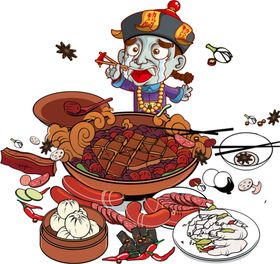 漫画人物插画合层漫画