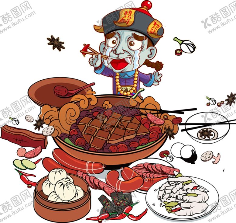 编号：59814609240034171058【酷图网】源文件下载-漫画人物插画合层漫画