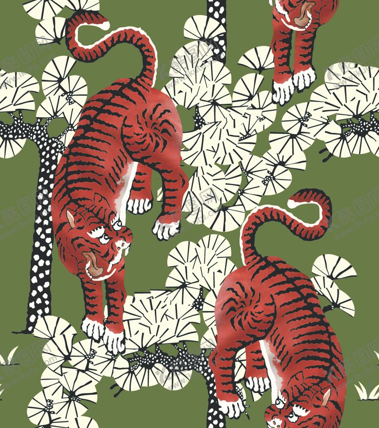 编号：68518009110107295425【酷图网】源文件下载-大牌男装老虎