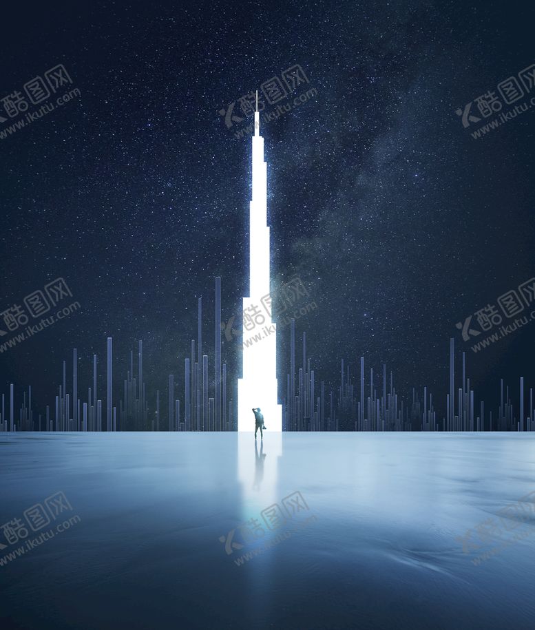 编号：23681510040317425074【酷图网】源文件下载-创意星空合成海报图片