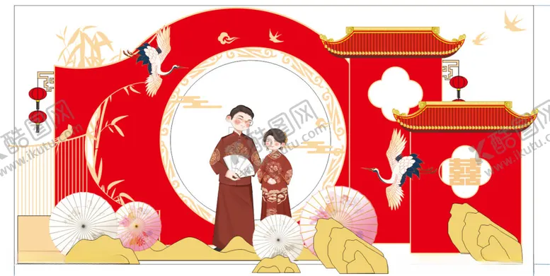 编号：86779602220818223272【酷图网】源文件下载-婚庆美陈