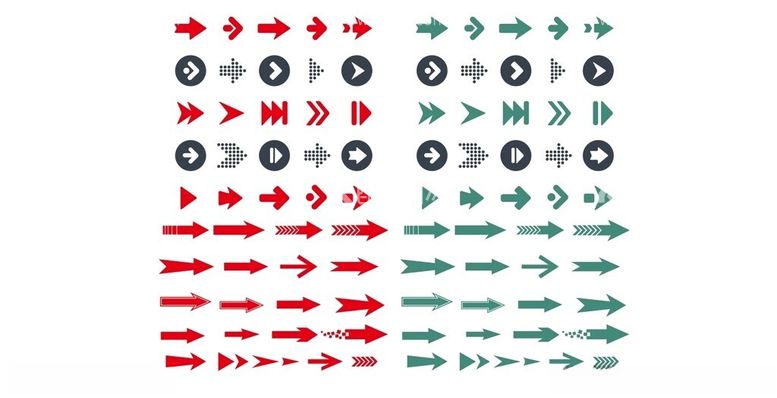 编号：55835412040648549000【酷图网】源文件下载-箭头图标