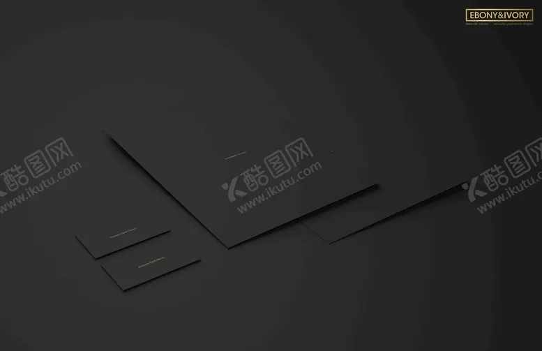 编号：62804909280404117645【酷图网】源文件下载-信封名片样机素材