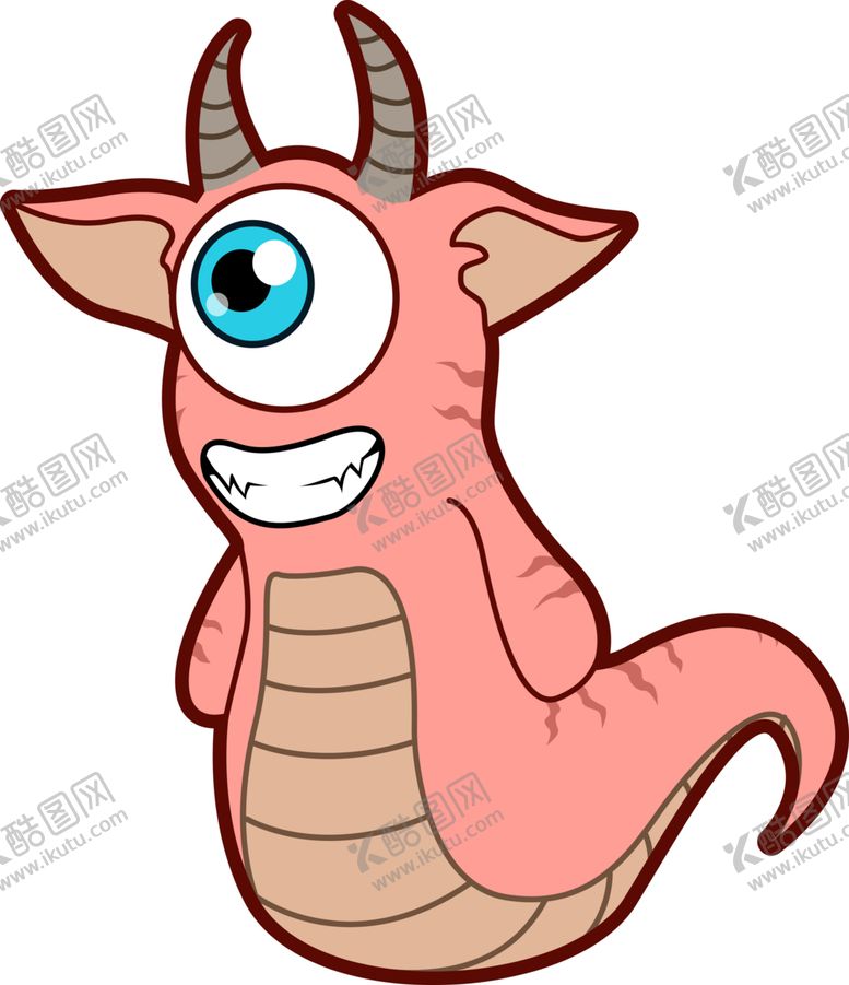 编号：43664309220745418440【酷图网】源文件下载-独眼怪兽