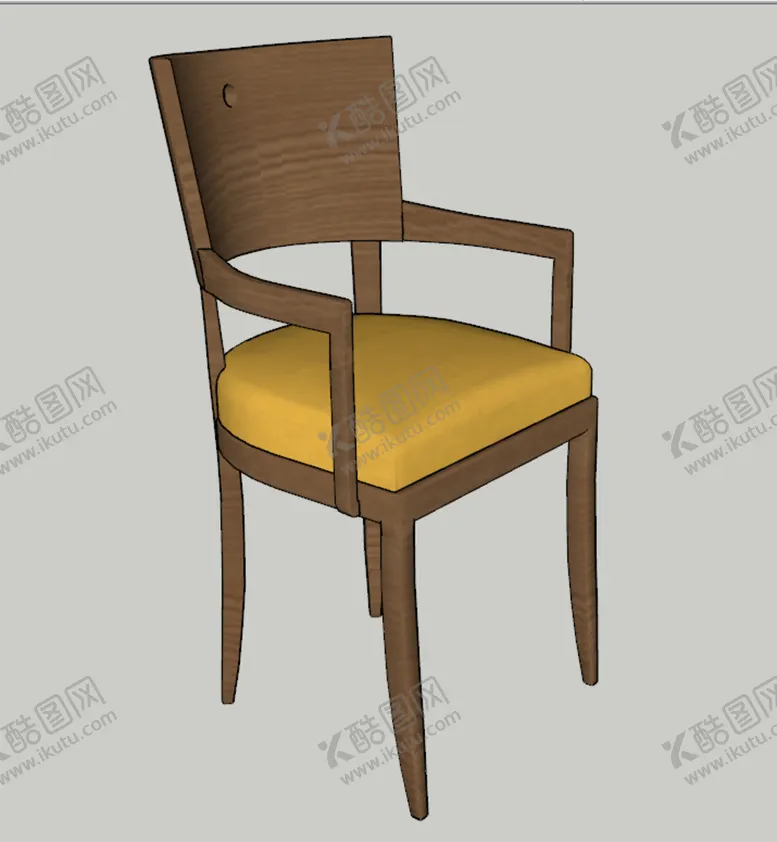 编号：62731510091500503428【酷图网】源文件下载-椅子 工装 模型 SU 效果图