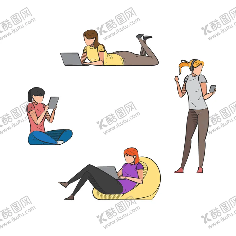 编号：86672802122012078543【酷图网】源文件下载-使用电子产品