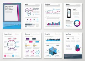 多样商务图表设计模板