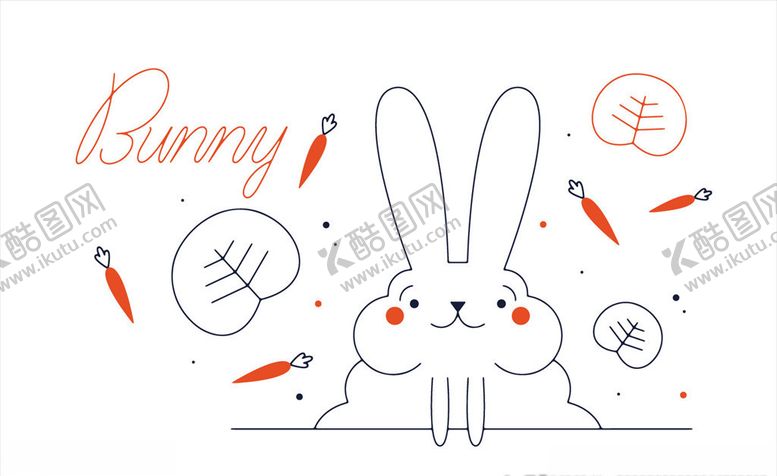 编号：63534310051925351453【酷图网】源文件下载-手绘卡通动物