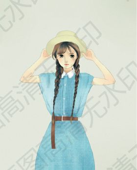 甜美女孩