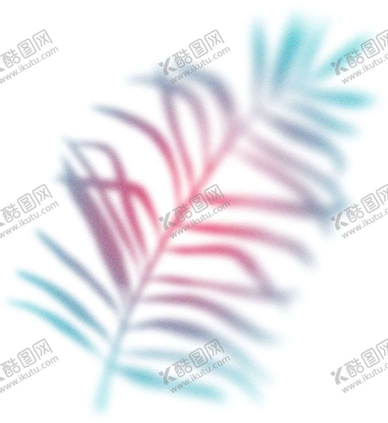编号：99688602031407473159【酷图网】源文件下载-幻彩植物模糊渐变 