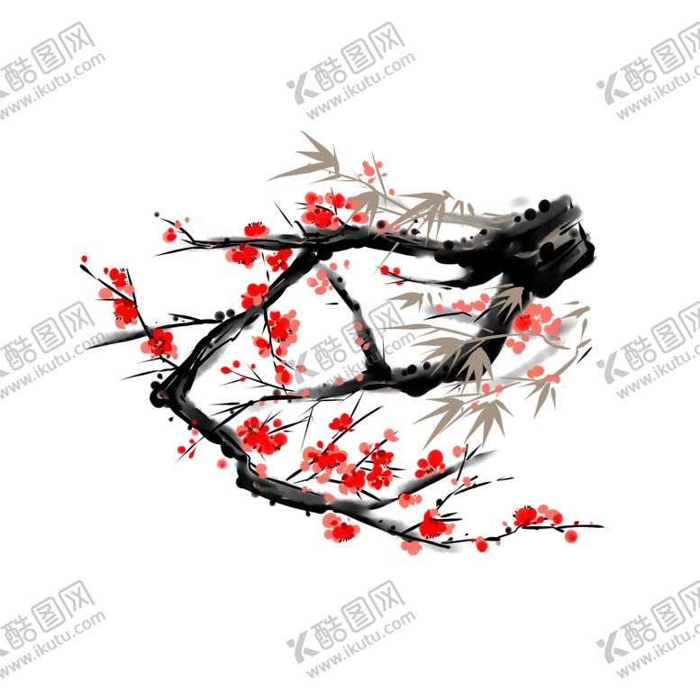 编号：99510607080910172499【酷图网】源文件下载-梅花素材