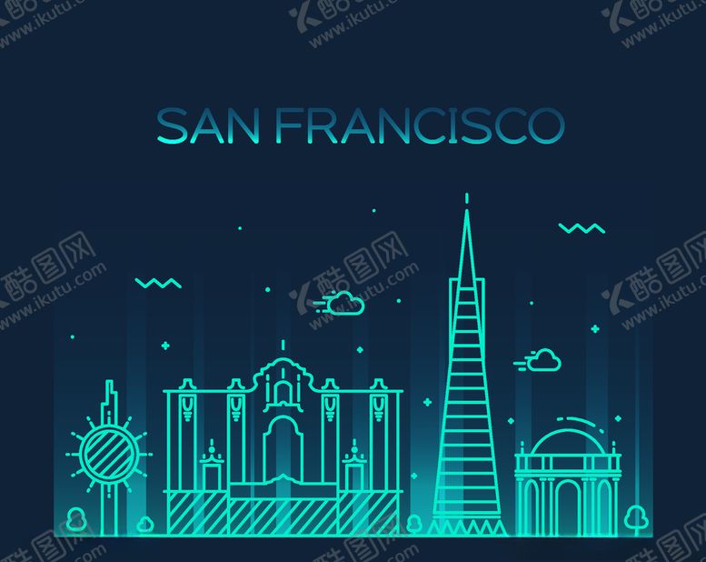 编号：36095709231545129781【酷图网】源文件下载-矢量建筑