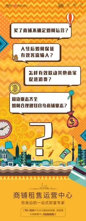 地产商铺海报