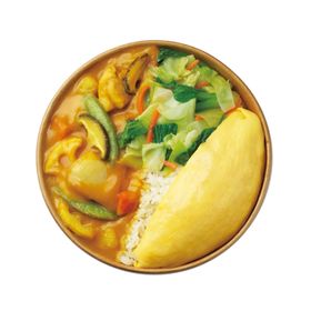 熔岩咖喱蛋包饭