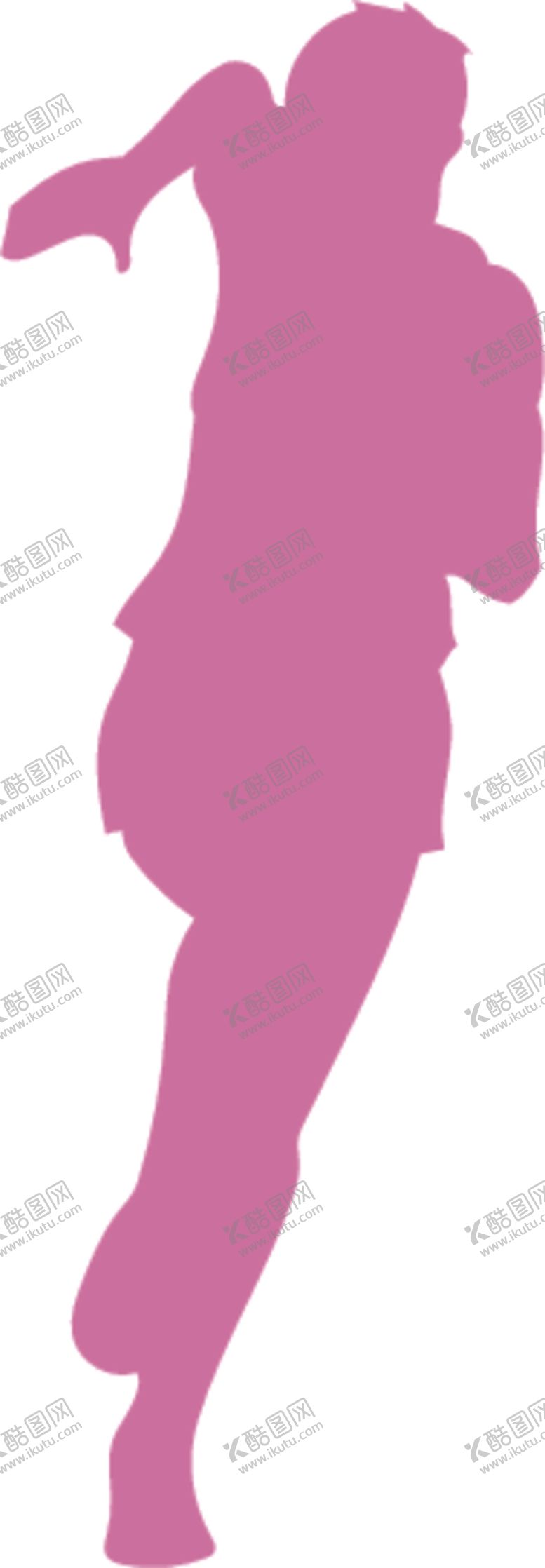 编号：27479309190508305053【酷图网】源文件下载-运动人物剪影