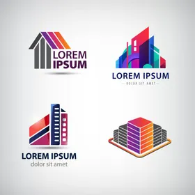 logo设计样机企业公司图标心形图标