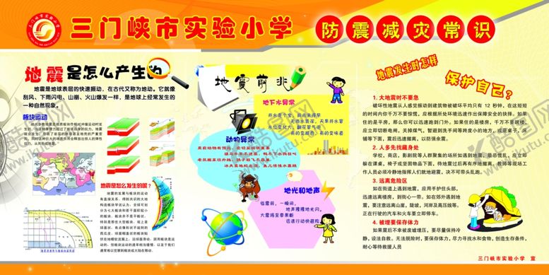 编号：55487010071246367753【酷图网】源文件下载-地震宣传
