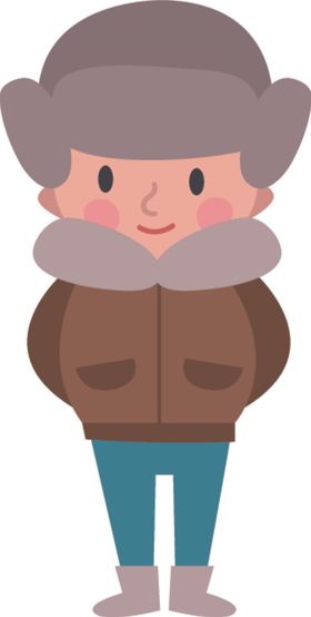 装冬装的儿童天户外活动天娱乐活动温暖