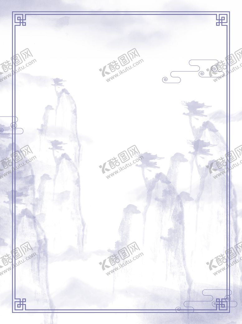 编号：23479307040637414472【酷图网】源文件下载-古风背景边框