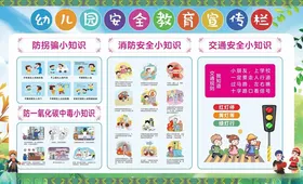 幼儿园安全教育安全知识宣传栏