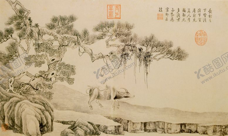 编号：84562009241033483206【酷图网】源文件下载-唐伯虎画作 
