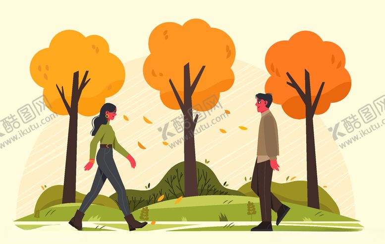 编号：26948209241803429648【酷图网】源文件下载-穿秋装的人