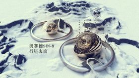 创意科幻风格星球海报