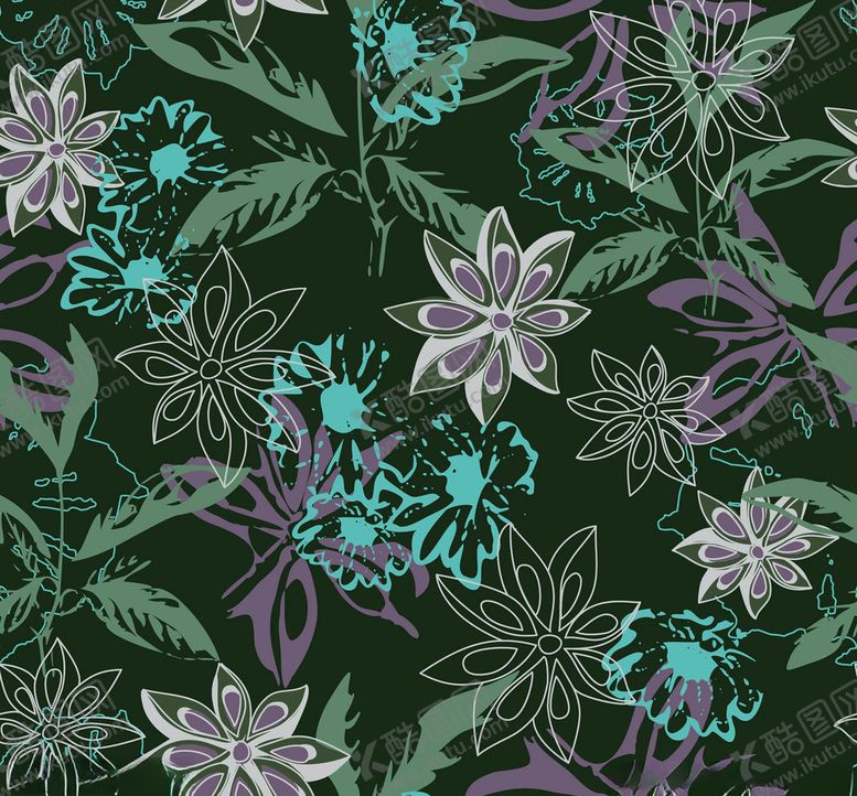 编号：99306611010934161261【酷图网】源文件下载-印花图案