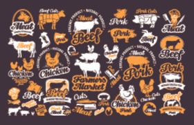 中式婚礼元素图案集合