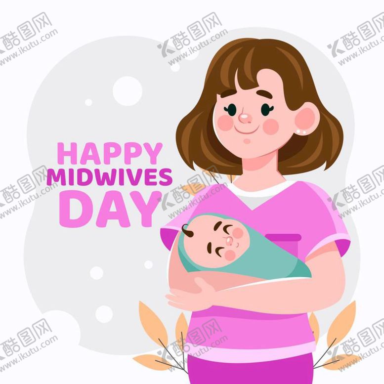 编号：39805501200805355426【酷图网】源文件下载-护士婴儿