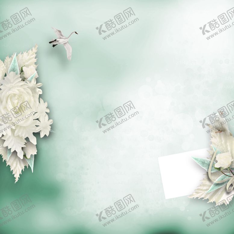 编号：13126106301003105438【酷图网】源文件下载-欧式浅绿色背景图案