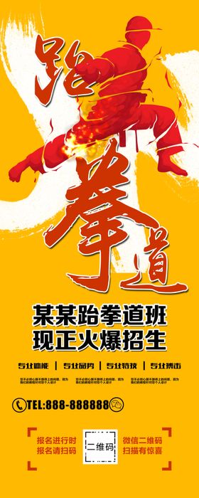 跆拳道展架