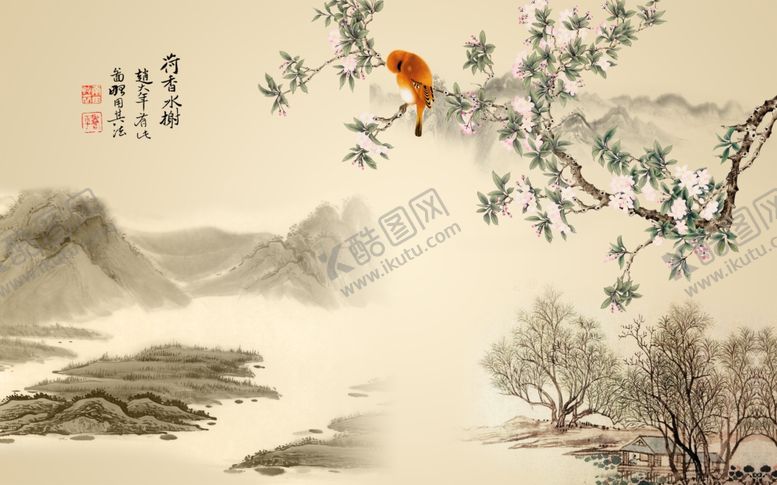 编号：27936810022022232256【酷图网】源文件下载-中国风背景墙