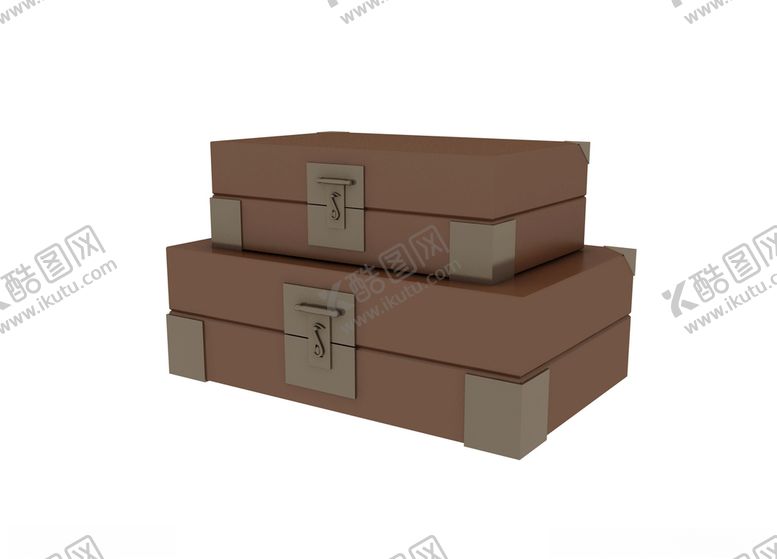 编号：49294510041330025652【酷图网】源文件下载-高端礼盒3d模型