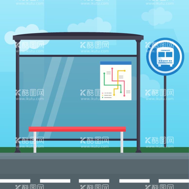 编号：55902312181846109305【酷图网】源文件下载-公交车