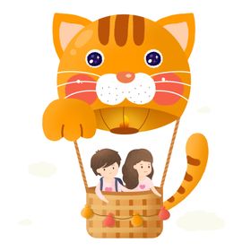 卡通猫咪