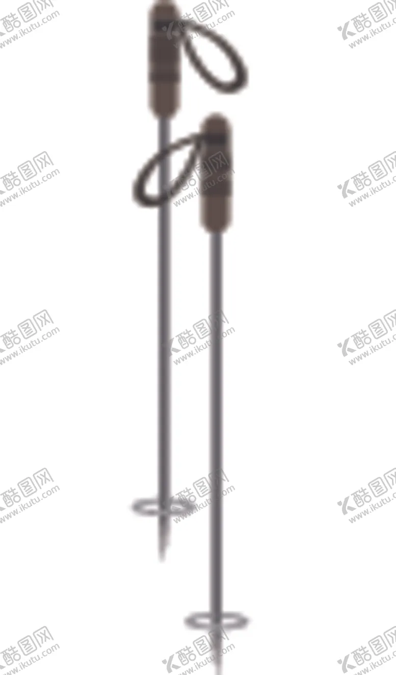 编号：64370807010905378778【酷图网】源文件下载-滑雪杆