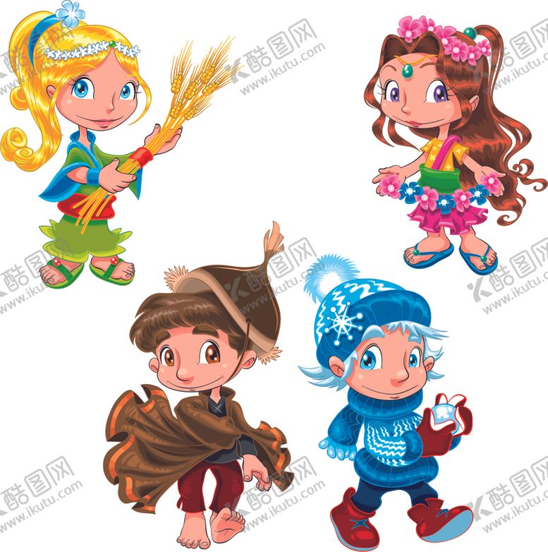 编号：11941110011051066251【酷图网】源文件下载-卡通儿童