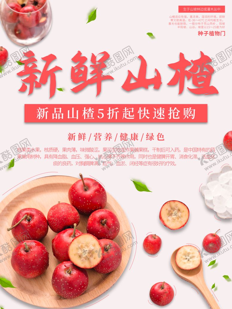 编号：65293410280514306018【酷图网】源文件下载-新鲜山楂