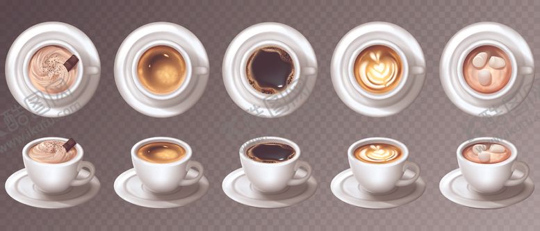 编号：73675604050721217150【酷图网】源文件下载-咖啡杯咖啡