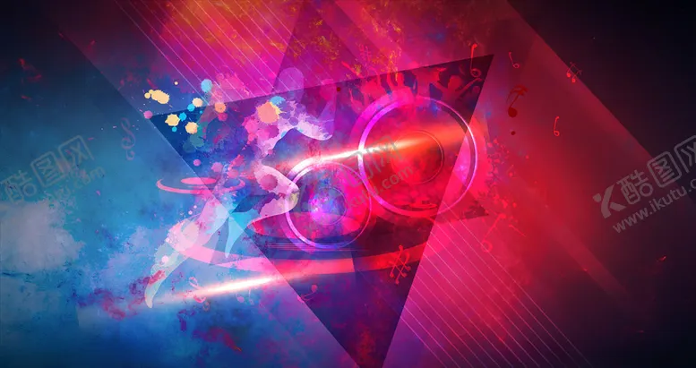 编号：35611509130315543184【酷图网】源文件下载-音乐节夜跑素材