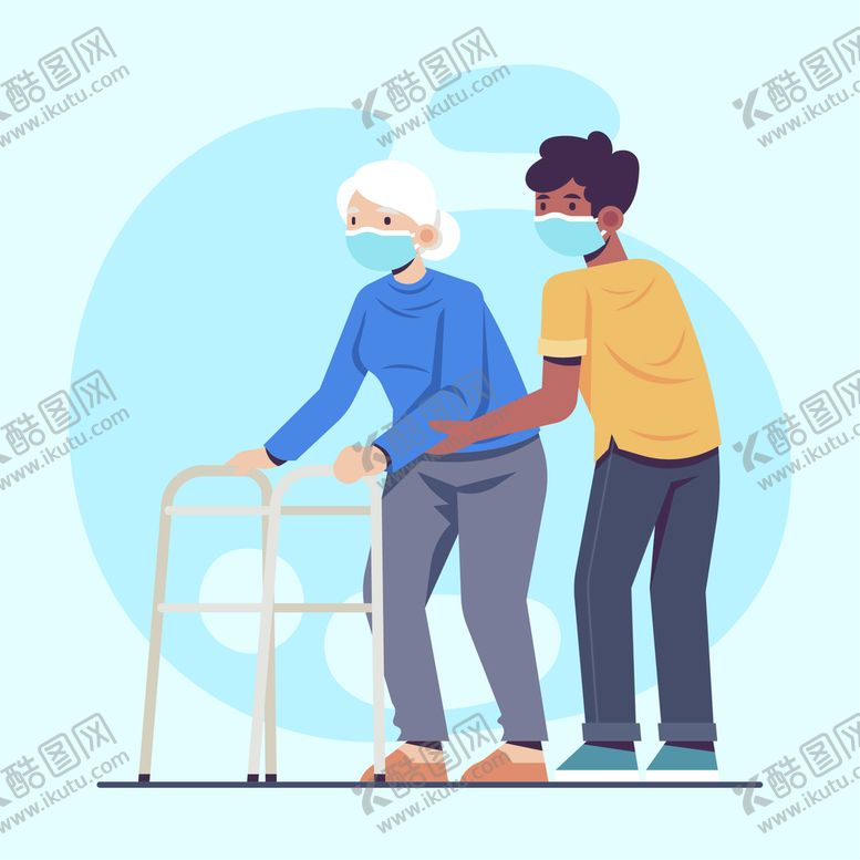 编号：98081801310521209017【酷图网】源文件下载-照顾老人
