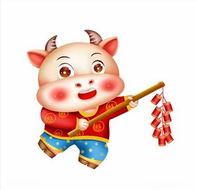 卡通牛