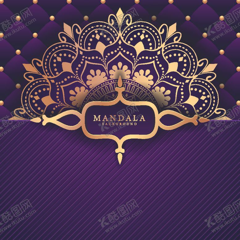 编号：26411009171028598449【酷图网】源文件下载-金色曼陀罗图案
